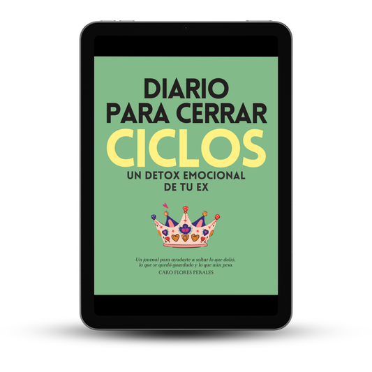 Diario para Cerrar Ciclos: Ejercicio emocional: Detox de tu ex 🖤 Con Diario de 21 Días para la Felicidad